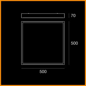 LineaLight Box LED Parete/Soffitto 50 - immagine 4