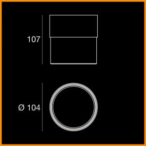 LineaLight Crumb plafoniera - immagine 4