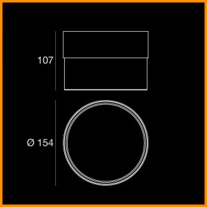 LineaLight Crumb plafoniera - immagine 5