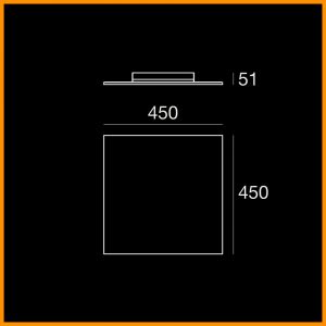 LineaLight Dublight LED 23W Plafoniera - immagine 2