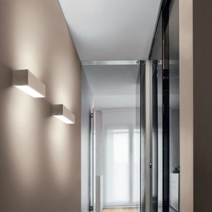 LineaLight Gypsum LED W2 biemissione parete - immagine 2