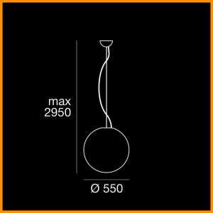 LineaLight Oh! P Sospensione IP20 E27 - immagine 6