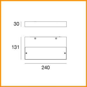 LineaLight Regolo LED parete 24 - immagine 4