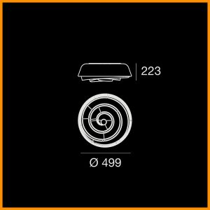 LineaLight Rose Plafoniera - immagine 2