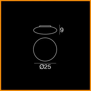 LineaLight Squash LED Parete o Soffitto - immagine 3