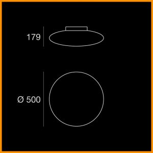 LineaLight Squash LED Plafoniera - immagine 3