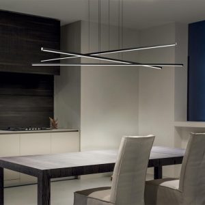 LineaLight Straight P sospensione 3 luci