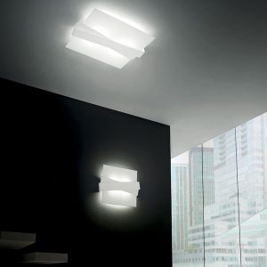 LineaLight Zig Zag Plafoniera 56,5 X 48