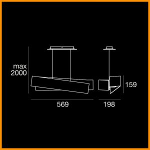 LineaLight Zig Zag Sospensione - immagine 4