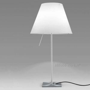 Luceplan Costanza tavolo con dimmer d13 nero - immagine 6