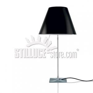 Luceplan Costanza tavolo con dimmer d13 nero - immagine 10