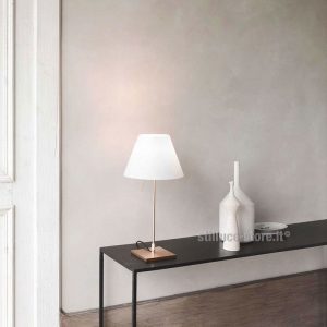 Luceplan Costanzina Tavolo con Interruttore on/off D13 pi. Alu - immagine 2