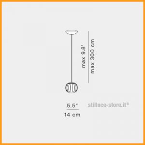 Luceplan Lita Sospensione d. 14 D92S14 - immagine 2