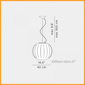 Luceplan Lita Sospensione d. 42 D92S42 - immagine 3