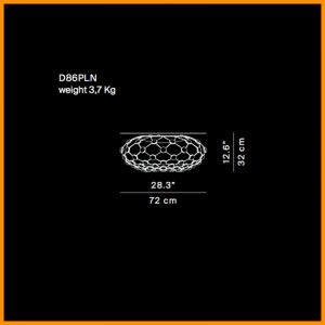 Luceplan Mesh Plafone D86PLN - immagine 2