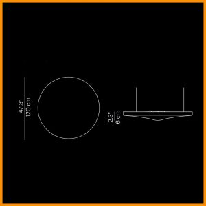 Luceplan Petale D71CL LED - immagine 3