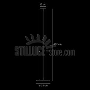 Artemide Megaron Alluminio Lucido LED terra - immagine 4