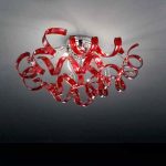 metallux-astro-parete-soffitto-d-50-rosso-stilluce-store-bergamo