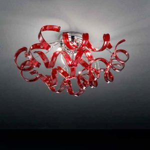 metallux-astro-parete-soffitto-d-50-rosso-stilluce-store-bergamo