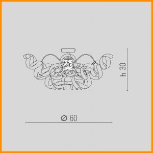 metallux-astro-parete-soffitto-d-60_dim-stilluce-store-bergamo