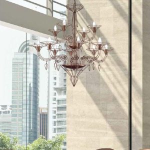 Metallux Dedalo lampadario 12 luci - immagine 2