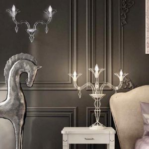 Metallux Dedalo Parete 3 luci - immagine 3