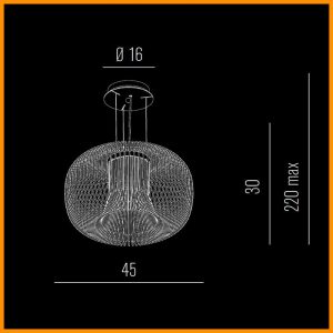Metallux Impossible d. 45 cm 242.045 - immagine 4