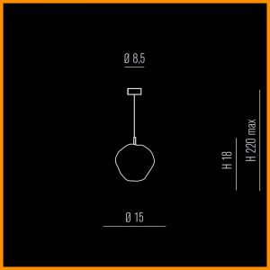 Metallux Saxa sospensione d. 15 - immagine 4