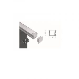 Barra LED alluminio per camera mt 2 completa - immagine 3