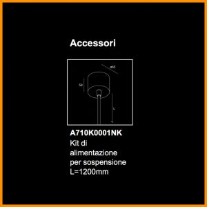 Novalux Tubo sospensione H.30 GU10 - immagine 2