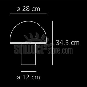 Artemide Onfale Tavolo Medio - immagine 2