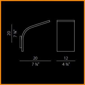 Panzeri App Lampada LED Parete Piccola - immagine 3