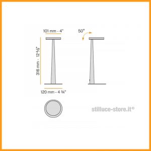 Panzeri Bella Lampada tavolo LED - immagine 4