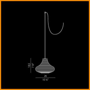 Panzeri Emma Sospensione senza rosone - immagine 4