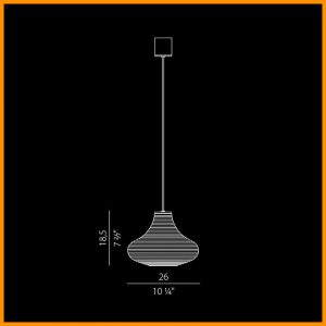Panzeri Emma Sospensione con rosone - immagine 6
