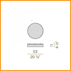 Panzeri Ginevra lampada da parete o soffitto 53 - immagine 4