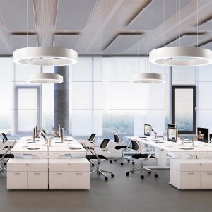 Panzeri Golden Ring 78 Sospensione LED Biemissione - immagine 7