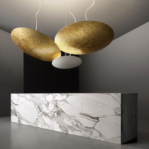 Panzeri Gong lampada a sospensione d.60 cm