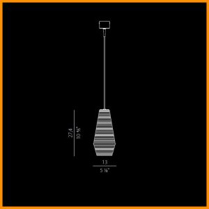 Panzeri Olivia Sospensione con rosone - immagine 5