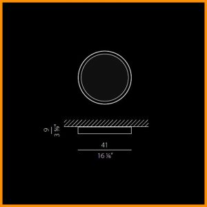 Panzeri Planet Ring lampada da soffitto LED d. 41 cm - immagine 3