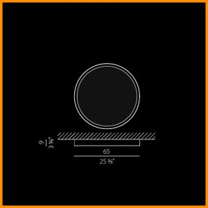 Panzeri Planet Ring lampada da soffitto LED d. 65 cm - immagine 3