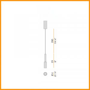 Panzeri Tubino Sospensione LED - immagine 2