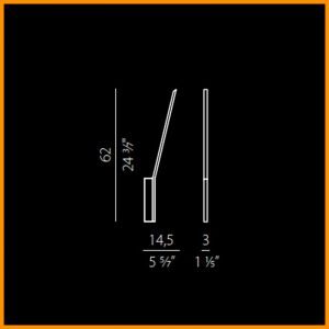 Panzeri Ypsilon lampada da parete LED - immagine 3