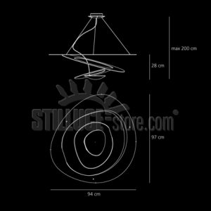 Artemide Pirce Sospensione - immagine 7