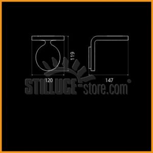 Artemide Rea Parete LED 12 Bianca - immagine 3