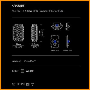 Slamp Charlotte Applique - immagine 3