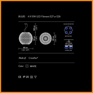 Slamp Charlotte Globe Sospensione - immagine 5