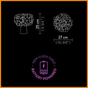 Slamp Clizia Battery tavolo - immagine 4