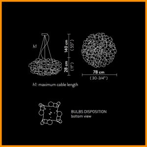 Slamp Clizia Mama Non Mama Suspension Large - immagine 5