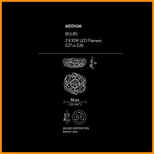 Slamp Clizia Pixel Wall/Ceiling - immagine 4